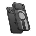 iPhone 17 Pro/18 Pro Tech-Protect Kevlar Aura-deksel - MagSafe-kompatibel - Svart