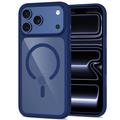 iPhone 17 Pro/18 Pro Tech-Protect MagOne MagSafe CC-deksel med 2 stk. Glass+ Beskyttelsesglass - dypblå / Klar