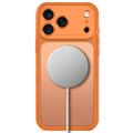 iPhone 17 Pro/18 Pro Tech-Protect MagPeak MagSafe CC deksel – matt Cosmic Orange