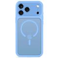 iPhone 17 Pro/18 Pro Tech-Protect MagPeak MagSafe CC deksel – matt lyseblå