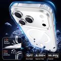 iPhone 17 Pro 4-i-1 MagSafe-beskyttelsessett med kortholder - gjennomsiktig / svart