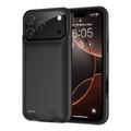 iPhone 17 Pro Backup Ladedeksel - 6000 mAh - Svart