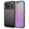 iPhone 17 Pro Børstet TPU-deksel - karbonfiber