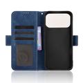 iPhone 17 Pro Kortholder Lommebokveske - blå