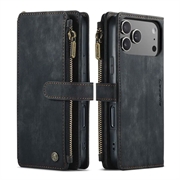 iPhone 17 Pro Caseme C30 Multifunksjonell Lommebok-deksel (Åpen Emballasje - Bulk Tilfredsstillende) - Svart