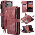 iPhone 17 Pro/18 Pro Caseme C30 Multifunksjonell Lommebok-deksel