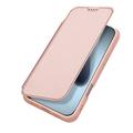 iPhone 17 Pro Dux Ducis Skin Pro Flip-deksel - Rosa