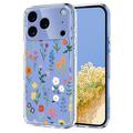 iPhone 17 Pro TPU-deksel med blomstermønster