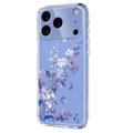 iPhone 17 Pro TPU-deksel med blomstermønster - Lilla
