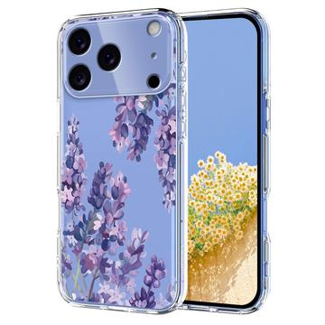 iPhone 17 Pro TPU-deksel med blomstermønster