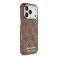 iPhone 17 Pro Guess 4G Strap Limited Edition-deksel - MagSafe-kompatibel - Brun