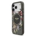 iPhone 17 Pro Guess IML Flowers-deksel med perlerem