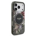 iPhone 17 Pro Guess IML Flowers-deksel med perlerem