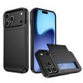 iPhone 17 Pro Hybrid-deksel med Skyvekortspor