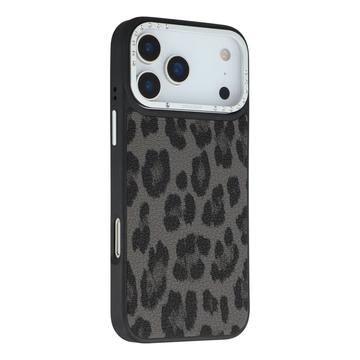 iPhone 17 Pro Jaucase leopardprint magnetisk hybriddeksel