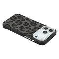 iPhone 17 Pro Jaucase leopardprint magnetisk hybriddeksel