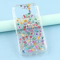 iPhone 17 Pro Jaucase Naturstein epoxy-deksel - Hvit