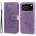 iPhone 17 Pro/18 Pro Mandala Series Lommebok-deksel - Lilla