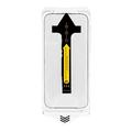 iPhone 17 Pro Max/18 Pro Max Tactical Impact Barrier for Rookies Beskyttelsesglass - Svart kant