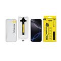 iPhone 17 Pro Max/18 Pro Max Tactical Impact Barrier for Rookies Beskyttelsesglass - Svart kant