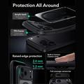 iPhone 17 Pro Max/18 Pro Max ESR HaloLock MagSafe Classic Hybrid-sett - Gjennomsiktig Svart