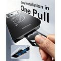iPhone 17 Pro Max/18 Pro Max ESR UltraFit Beskyttelsesglass - 9H, 0.3mm - svart kant