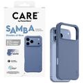 iPhone 17 Pro Max/18 Pro Max PanzerGlass Care Fashionable Samba-deksel - MagSafe-kompatibel - Lyseblå