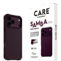 iPhone 17 Pro Max/18 Pro Max PanzerGlass Care Fashionable Samba-deksel - MagSafe-kompatibel - Mørk kirsebær