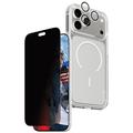 iPhone 17 Pro Max/18 Pro Max PanzerGlass Care Flagship 3-i-1 personvernpakke - Klar