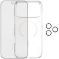 iPhone 17 Pro Max/18 Pro Max PanzerGlass Care Flagship 3-i-1 personvernpakke - Klar