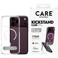 iPhone 17 Pro Max/18 Pro Max PanzerGlass Care Kickstand-deksel - MagSafe-kompatibel - Gjennomsiktig