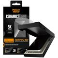 iPhone 17 Pro Max/18 Pro Max PanzerGlass Ceramic II med ultrabred passform og FastFit In-A-Box-skjermbeskytter - 9H - svart kant