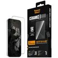 iPhone 17 Pro Max/18 Pro Max PanzerGlass Ceramic II med ultrabred passform og FastFit In-A-Box-skjermbeskytter - 9H - svart kant