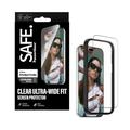 iPhone 17 Pro Max/18 Pro Max PanzerGlass Safe Ultra-Wide Fit Beskyttelsesglass - 9H - Svart kant