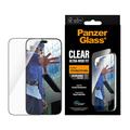 iPhone 17 Pro Max/18 Pro Max PanzerGlass Ultra-Wide Fit EasyAligner Beskyttelsesglass - svart kant