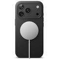 iPhone 17 Pro Max/18 Pro Max Ringke Liquid Silicone MagSafe Deksel - Svart