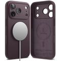 iPhone 17 Pro Max/18 Pro Max Ringke Liquid Silicone MagSafe Deksel - Burgund