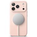 iPhone 17 Pro Max/18 Pro Max Ringke Liquid Silicone MagSafe Deksel - Rosa Sand