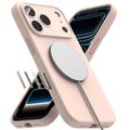 iPhone 17 Pro Max/18 Pro Max Ringke Liquid Silicone MagSafe Deksel - Rosa Sand