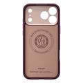 iPhone 17 Pro Max/18 Pro Max Spigen Nano Pop MagFit-deksel - Burgunderbønne