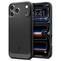 iPhone 17 Pro Max/18 Pro Max Spigen Rugged Armor Mag TPU-deksel - Svart