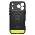 iPhone 17 Pro Max/18 Pro Max Spigen Rugged Armor Mag TPU-deksel - Svart