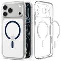 iPhone 17 Pro Max/18 Pro Max Spigen Ultra Hybrid MagSafe-deksel - dypblått / gjennomsiktig