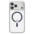 iPhone 17 Pro Max/18 Pro Max Spigen Ultra Hybrid MagSafe-deksel - dypblått / gjennomsiktig