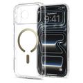 iPhone 17 Pro Max/18 Pro Max Spigen Ultra Hybrid MagSafe-deksel - Gull / Gjennomsiktig