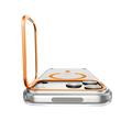iPhone 17 Pro Max/18 Pro Max Spigen Ultra Hybrid Optik S MagSafe-deksel - Oransje / Gjennomsiktig