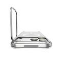 iPhone 17 Pro Max/18 Pro Max Spigen Ultra Hybrid Optik S MagSafe-deksel - sølv / gjennomsiktig