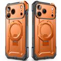 iPhone 17 Pro Max/18 Pro Max Supcase Unicorn Beetle Grip Mag MagSafe-deksel - Korallrød