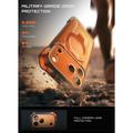 iPhone 17 Pro Max/18 Pro Max Supcase Unicorn Beetle Grip Mag MagSafe-deksel - Korallrød
