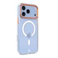 iPhone 17 Pro Max/18 Pro Max Tactical MagForce 2.0-deksel - oransje / gjennomsiktig